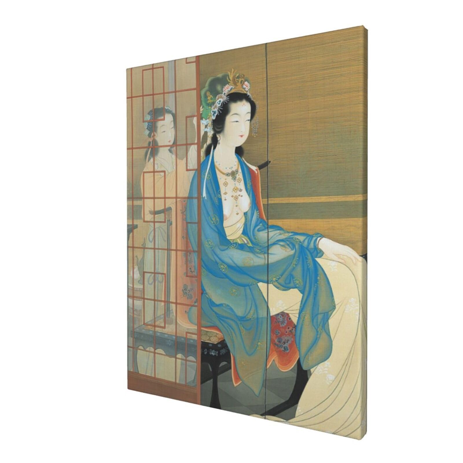 貴重絵画 Amazon.co.jp: アートパネル 上村松園 楊貴妃絵画 世界の名画